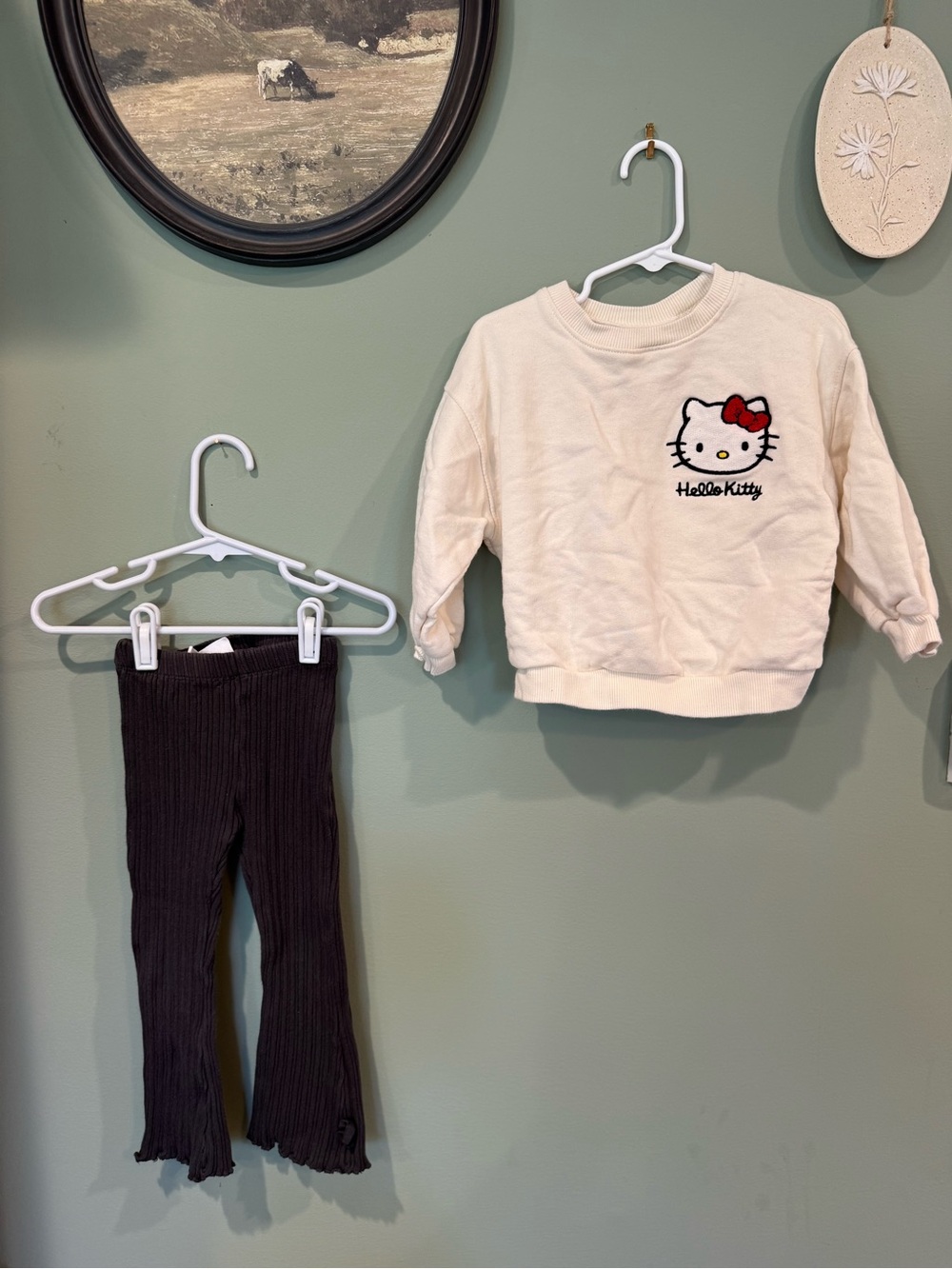 ZARA X HELLO KITTY matching set